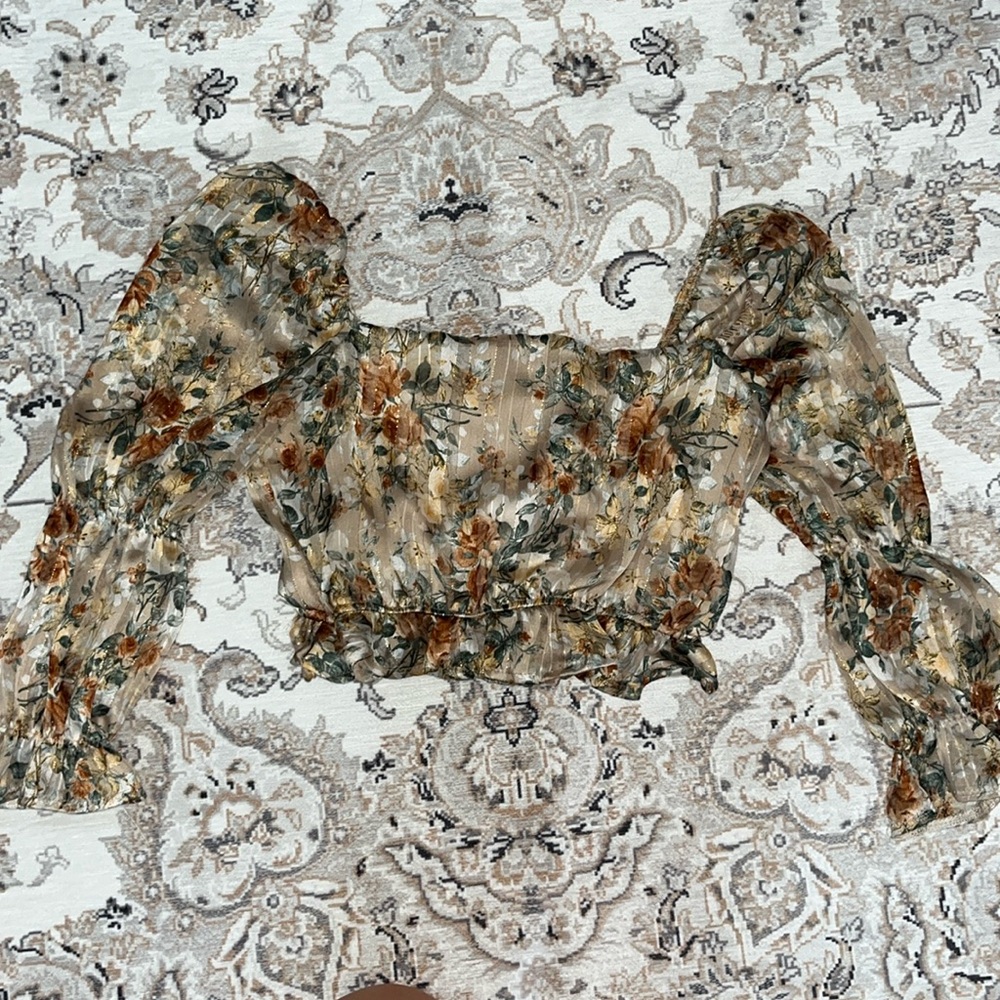 Floral Crop Top